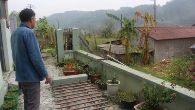 Hailstorms caused property damage to 556 households in Pac Ta commune.