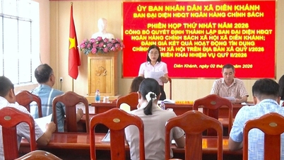 The outstanding balance of policy credit in Dien Khanh commune is over 108.3 billion VND.