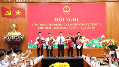 Lai Chau: Bekendmaking van beslissingen over personeelszaken.