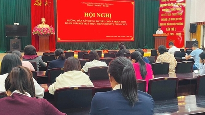 Phường Thục Phán triển khai xây dựng Bộ tiêu chí đánh giá công chức theo quy định mới - Báo Cao Bằng điện tử