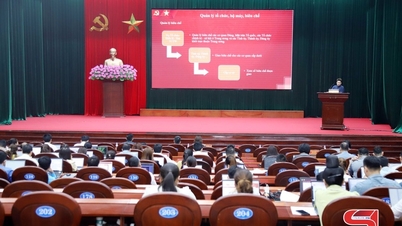 Tập huấn khai thác, sử dụng Cơ sở dữ liệu tổ chức, bộ máy, biên chế, cán bộ, công chức, viên chức