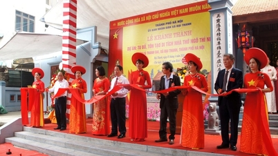 Inauguration of the restoration and renovation project of the national historical site Ngo Thi Nham Church.