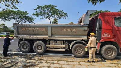 Ho Chi Minh-staden genomför en omfattande inspektion av 6 400 dumprar och självtippande lastbilar med en kapacitet på 15 ton eller mer.