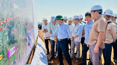 Phó Chủ tịch UBND tỉnh Nguyễn Tự Công Hoàng kiểm tra hiện trường dự án cao tốc Quy Nhơn – Pleiku
