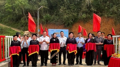 Xã Nam Tuấn khánh thành cầu dân sinh Hoằng Súm - Kéo Thin - Báo Cao Bằng điện tử