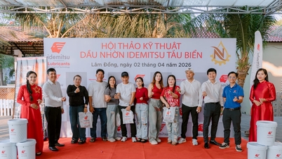 Taller técnico sobre lubricantes marinos de IDEMITSU en Phan Rí Cửa