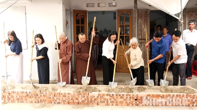 Khởi công xây dựng nhà "Đại đoàn kết" cho hộ nghèo tại phường Hà Nam