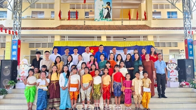 Chăm lo tết Chôl Chnăm Thmây cho học sinh dân tộc Khmer