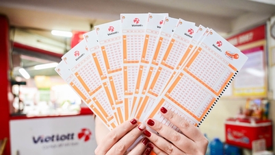 Vietlott results today, April 3rd: The lucky numbers include the pair 23, 24.