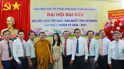 Ông Hồ Tấn Hùng giữ chức Chủ tịch Hội Hữu nghị Việt Nam - Hàn Quốc tỉnh An Giang nhiệm kỳ 2026 - 2031