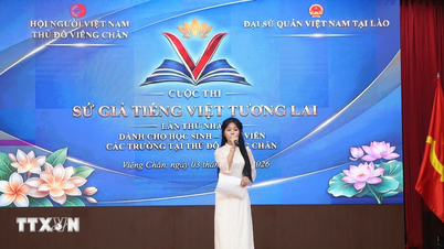 Het eren van de Vietnamese taal: een brug om de bijzondere relatie tussen Vietnam en Laos te behouden en voor altijd sterk te houden.