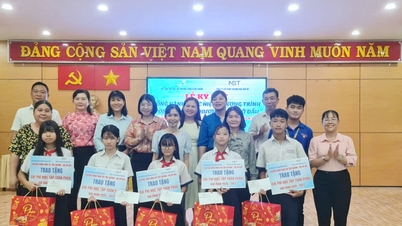 ទីក្រុងហូជីមិញ៖ ផ្សព្វផ្សាយកម្មវិធី "ម្តាយធម៌" ដើម្បីគាំទ្រដល់កុមារកំព្រាក្នុងការចូលរៀននៅសាកលវិទ្យាល័យ។