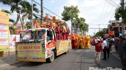 ພິທີເປີດງານບຸນ ກີ່ອຽນ ທີ່ວັດ ຢ້ຽວຮວາ