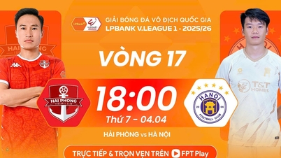 Dagens V-League-matcher du måste se: CAHN FC lämnar Da Nang utan flyktväg, kommer tränare Kewell att besegra 'General' Nghiem?
