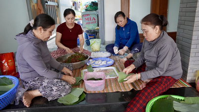 Tan My'de uygulanan banh loc (Vietnam usulü tapyoka köftesi) yapım modelinin etkinliği.