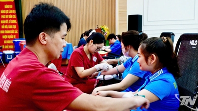 'Voluntary Blood Donation Day' of the Health Sector in Thai Nguyen