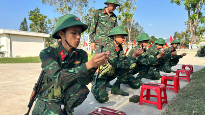 Chiến sĩ mới Lữ đoàn Phòng hóa 88 tự tin luyện rèn