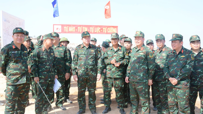 Binh đoàn 12 bảo đảm tiến độ, chất lượng công trình trọng điểm trước “áp lực kép”