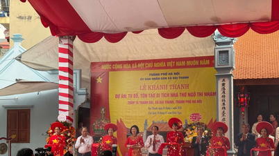 Khánh thành quần thể di tích lịch sử Nhà thờ Ngô Thì Nhậm