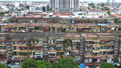 Hai Phong planerar att riva farliga gamla flerbostadshus och återuppbygga ett modernt stadsområde.