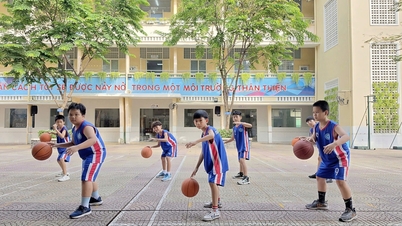 A sportélet ritmusa Ho Si Minh-város általános iskoláiban.