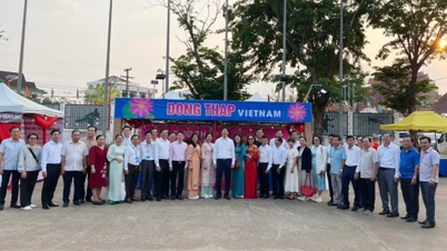 Đồng Tháp: Giới thiệu và quảng bá sản phẩm, hàng hóa tại Lào