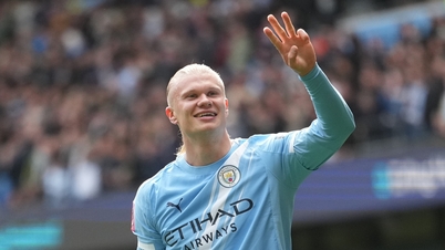 Haaland scores a hat-trick as Man City eliminate Liverpool from the FA Cup.