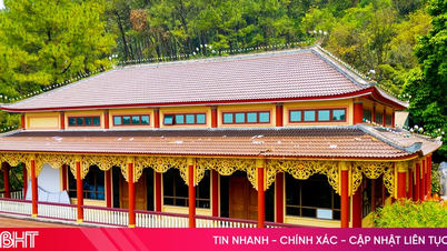 Discover Hang Pagoda – a sacred "hidden temple" amidst the vast Hong Linh mountain range.