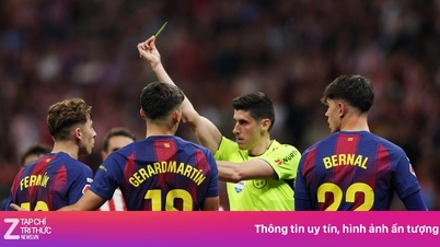 Thảm hoạ trọng tài ở trận Atletico - Barcelona