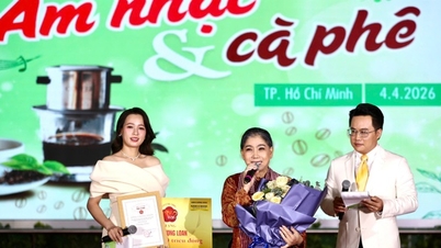 Een spectaculair gala "Muziek en Koffie": een avond waarop Vietnamese melodieën en cultuur samenkomen.
