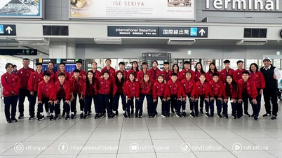 The Vietnam U17 women's team travels to Japan for training, finalizing preparations for the 2026 Asian Championships.