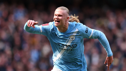Erling Haaland, Manchester City'nin FA Cup'ta Liverpool'u ezici bir şekilde yendiği maçta parladı.