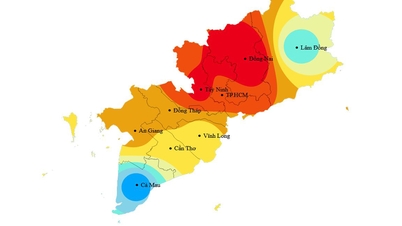 Πόλη Χο Τσι Μινχ: Ο έντονος καύσωνας απαιτεί προληπτικά μέτρα για την πρόληψη της θερμοπληξίας.