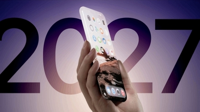 El iPhone que celebra su 20 aniversario presenta un diseño curvo y marcos delgados.