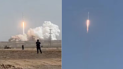 China's reusable rocket exploded shortly after liftoff.