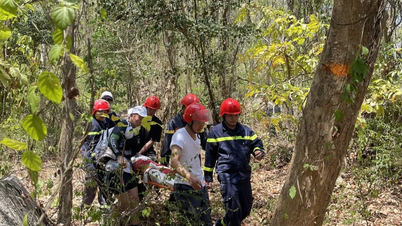 Timely rescue of female tourist in distress while mountain climbing.