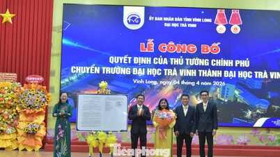 Tra Vinh University officially upgraded its status.