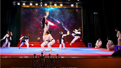 Quang Trungs ånd tenner Dong Da Open Taekwondo-turneringen 2026.
