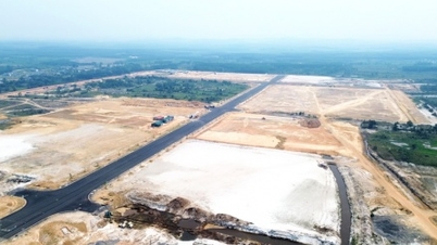 The Quang Tri Industrial Park has completed land clearance for phase 1.