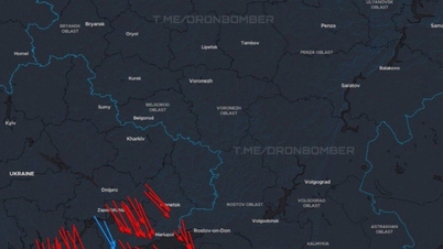 Rusia interceptó 148 drones ucranianos en un ataque a gran escala.