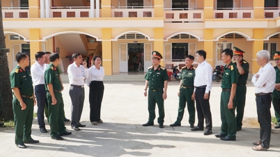Surveying locations for the "Military-Civilian Tet" event.