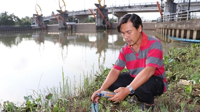 Im Mekong-Delta ist ein zunehmender Salzwassereintrag zu beobachten.