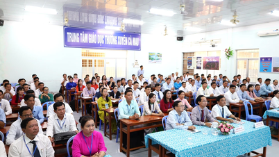 Gần 100 thí sinh ở Cà Mau tham dự Hội thi cán bộ quản lý giỏi cấp Tiểu học