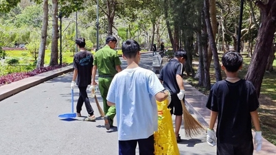 La forma significativa en que la policía de la Zona Especial de Con Dao educa a los estudiantes rebeldes.