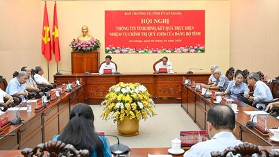 คณะกรรมการประจำจังหวัดอานเจียงได้ให้ข้อมูลเกี่ยวกับสถานการณ์และผลการดำเนินงานด้านภารกิจทางการเมืองในไตรมาสแรกของปี 2569 ของคณะกรรมการพรรคประจำจังหวัด
