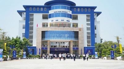 Quang Trung University grijpt een 'gouden kans' aan met het competentiebeoordelingsexamen.