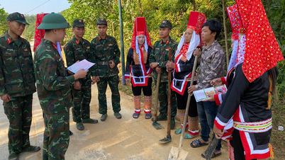 ឧទាហរណ៍ដ៏ភ្លឺស្វាងមួយនៃចលនាមហាជននៅតំបន់ព្រំដែនភាគឦសាននៃប្រទេសយើង។