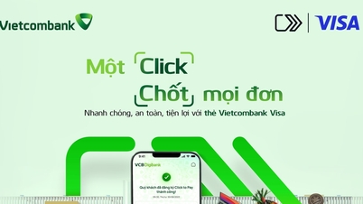 Vietcombank lanserar Click to Pay-funktionen, vilket förbättrar säkerheten och bekvämligheten vid onlinebetalningar.