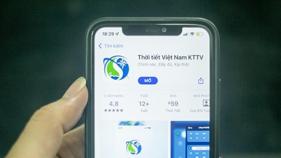 De Vietnamese weer-app is gelanceerd en voorspelt zonneschijn en regen op basis van de locatie van de gebruiker.