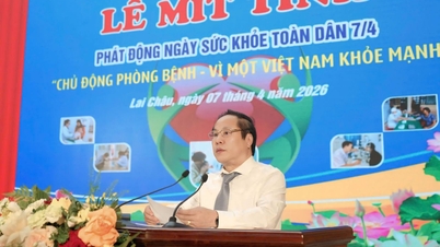 Lễ mít tinh phát động ngày Sức khỏe toàn dân 7/4